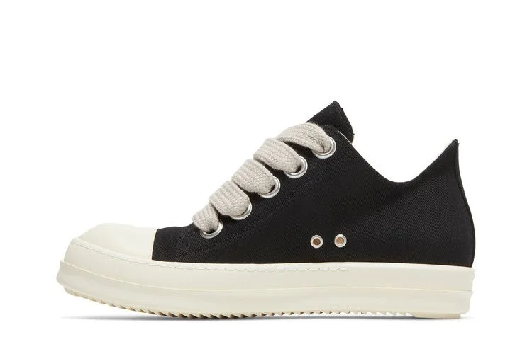 Кроссовки Rick Owens DRKSHDW Fogachine Cotton Megalace Low 'Black Milk'