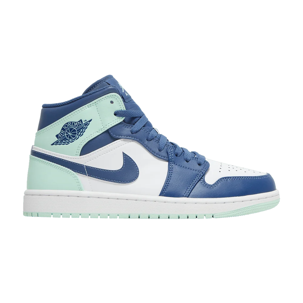 Кроссовки Air Jordan 1 Mid 'Blue Mint'