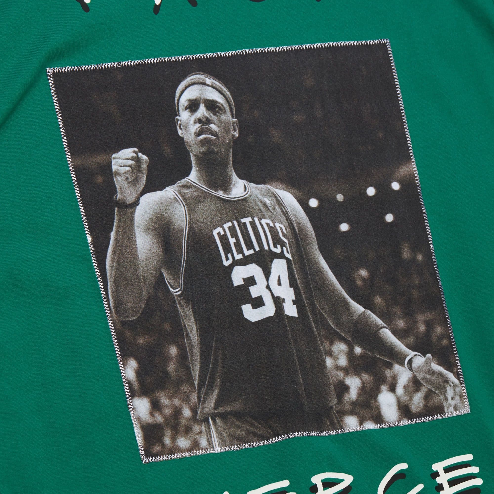 Футболка Mitchell & Ness Heavyweight Premium Player Vintage Logo Boston Celtics Paul Pierce T-Shirt