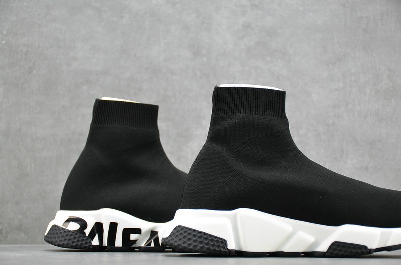 Balenciaga-Speed-Trainer-Graffiti-Black-White-8