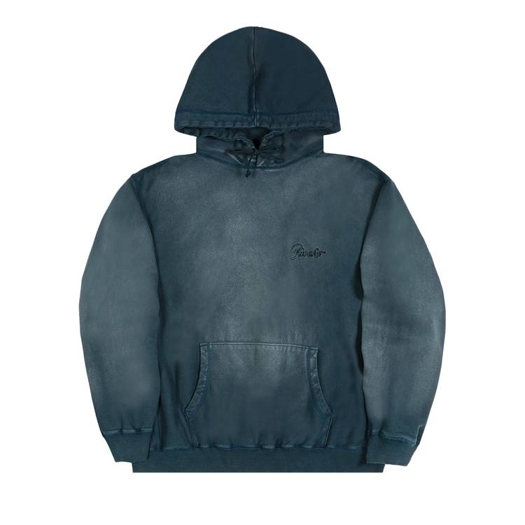 Худи Awake Sunbleached Logo Hoodie Blue