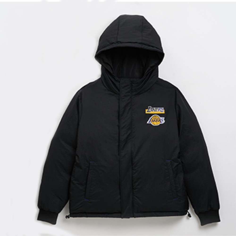 Пуховик 2020 Los Angeles Lakers Double-sided Down Jacket Unisex