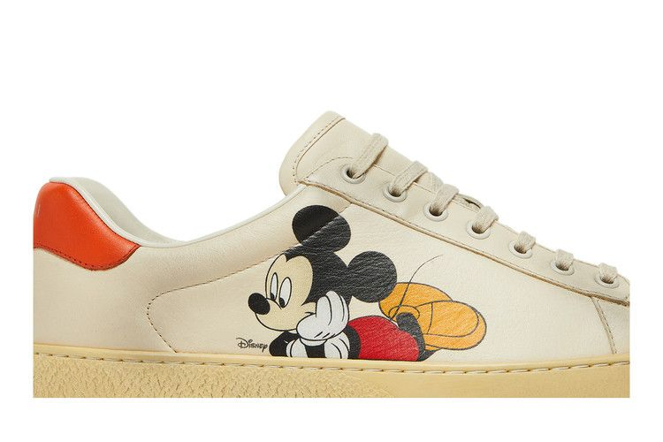 Кроссовки Disney x Gucci Ace Low 'Mickey Mouse - Ivory'