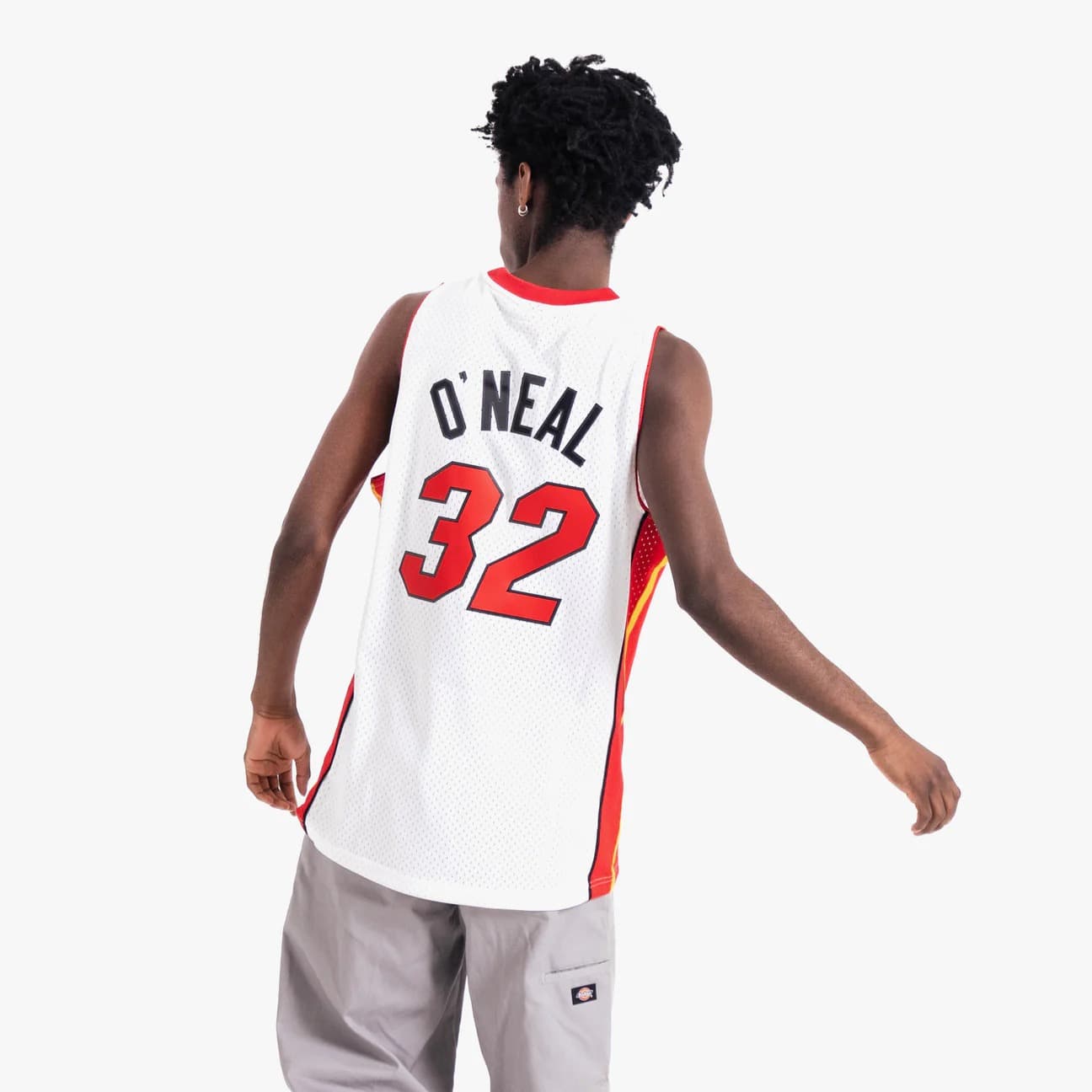 Баскетбольная джерси 2005-06 Miami Heat Shaquille O’neal #32 Swingman Hardwood Classic White Jersey