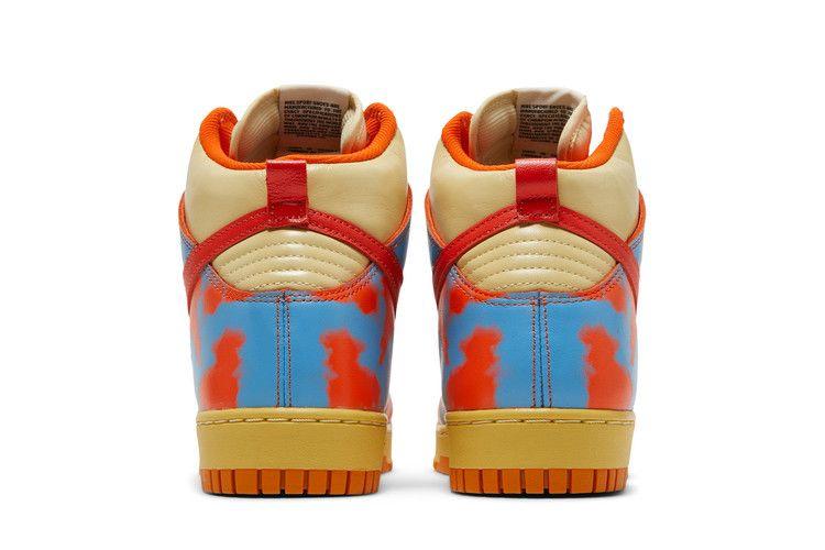 Кроссовки Nike Men's Dunk High 1985 'Orange Acid Wash'