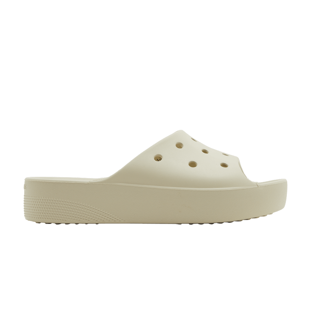 Кроссовки Crocs Wmns Classic Platform Slide 'Bone'