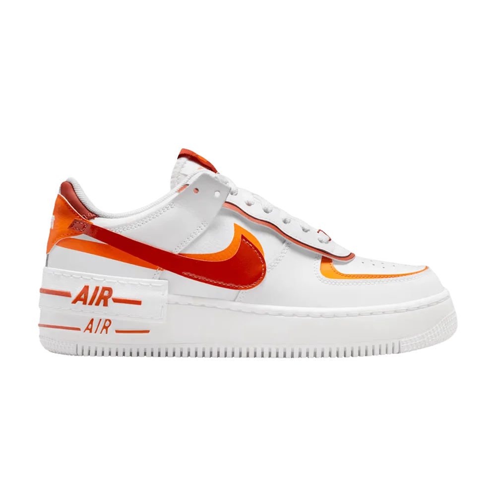 Krossovki-Nike-Wmns-Air-Force-1-White-Red-Orange