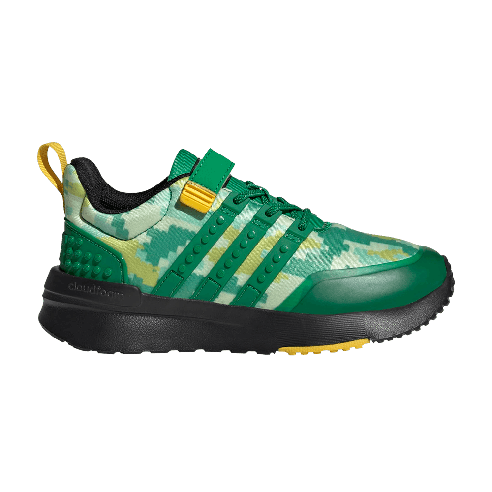 Кроссовки LEGO x adidas Racer TR21 EL Little Kid 'Digi Camo - Green'