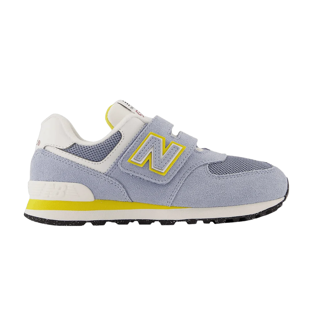 Krossovki-New-Balance-574-Hook-Loop-Little-Kid-Wide-Light-Arctic-Grey-Yellow
