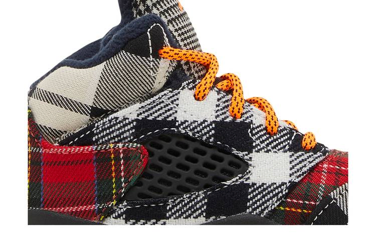 Кроссовки Air Jordan 5 Retro TD 'Plaid'