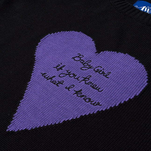 Свитшот Awake Baby Girl Crewneck Sweatshirt Black