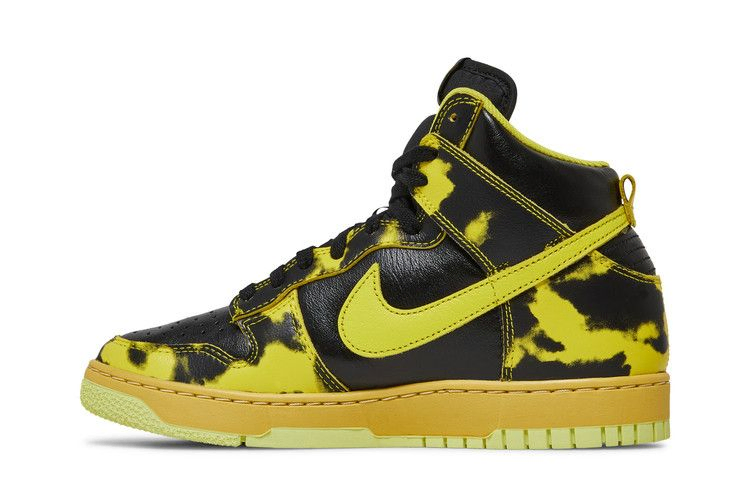 Кроссовки Nike Dunk High 1985 'Yellow Acid Wash'