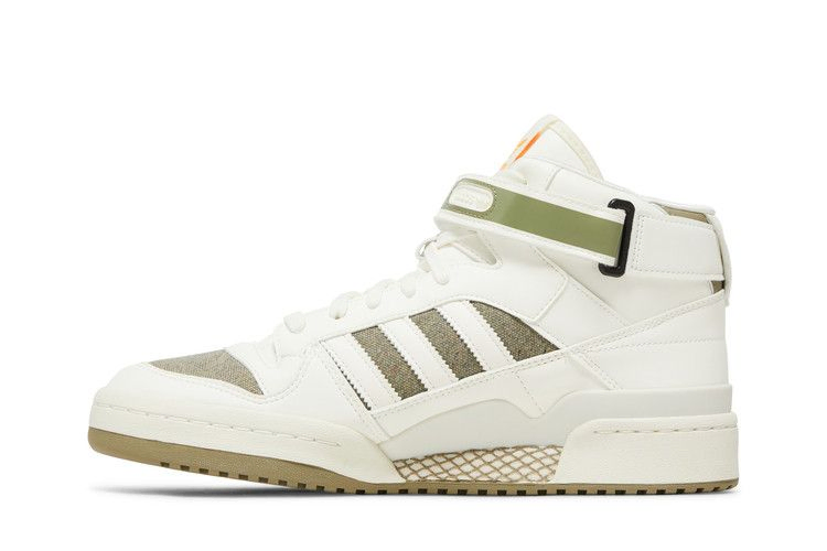 Кроссовки Adidas Forum Mid 'Off White Orbit Green'