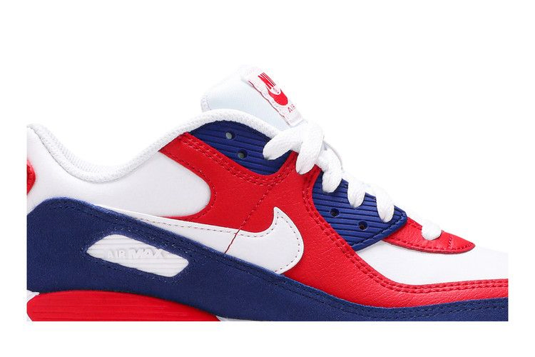 Кроссовки Nike Air Max 90 Leather GS 'USA 2020'
