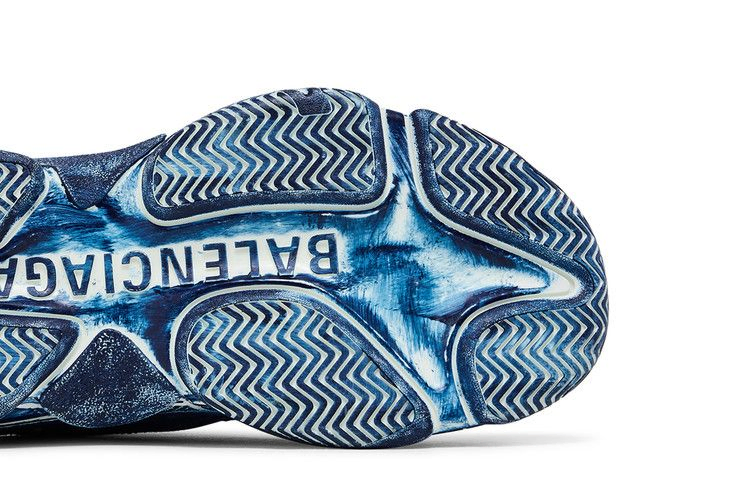 Кроссовки Balenciaga Triple S Sneaker 'Dark Blue'