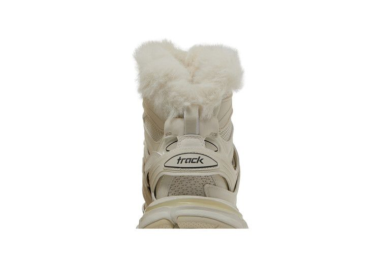 Кроссовки Balenciaga Wmns Track Hike 'Faux Fur - Beige'