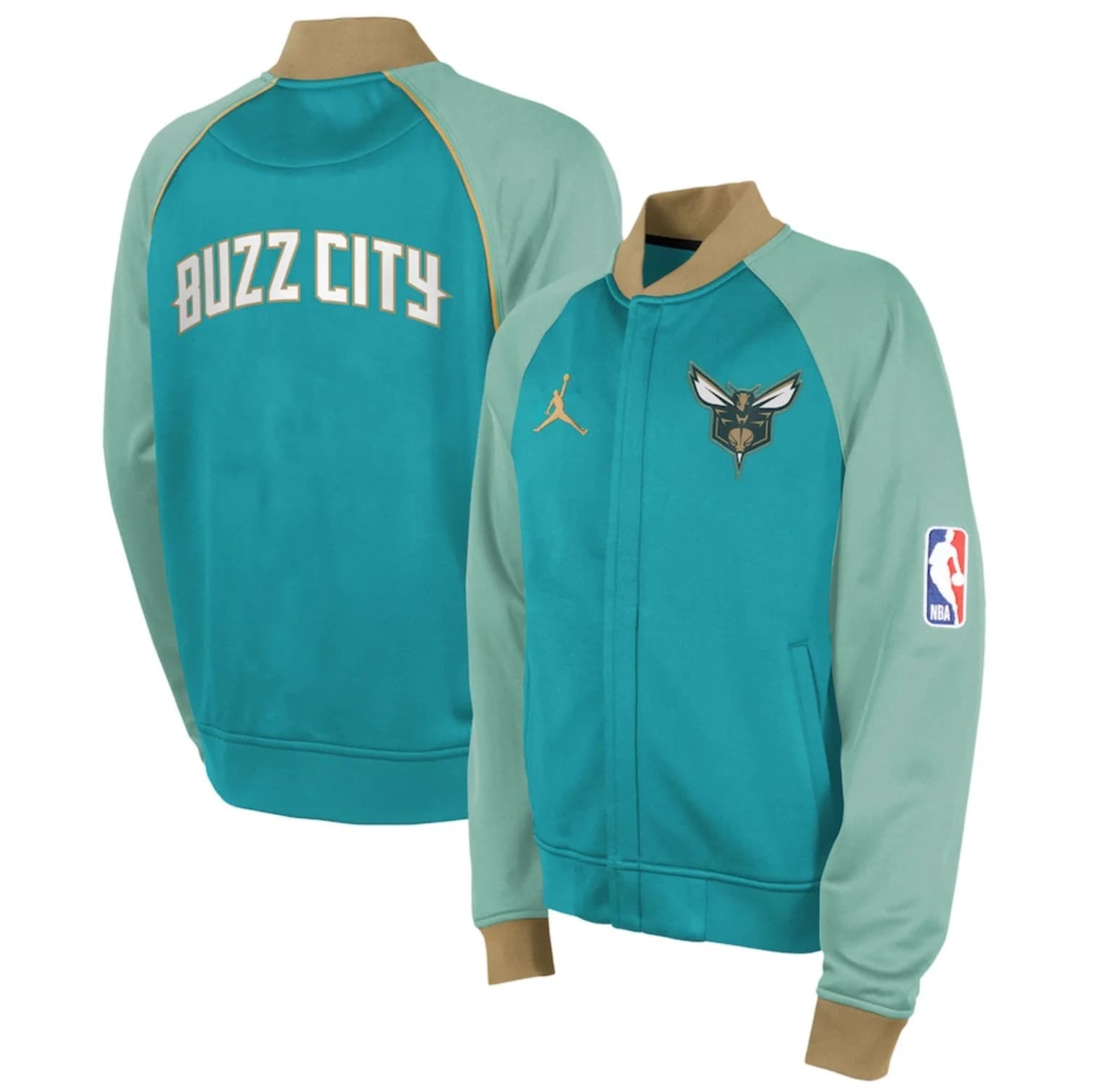 Спортивная куртка Charlotte Hornets City Edition On Court Showtime Full Zip Jacket