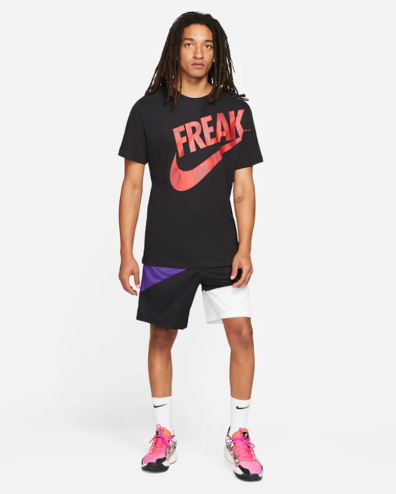 Футболка Nike Giannis Antetokounmpo Freak Logo T-Shirt Black