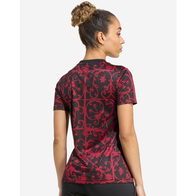 Женское тренировочное джерси Liverpool FC adidas Womens 25/26 Short Sleeve Pre-Match Shirt Black