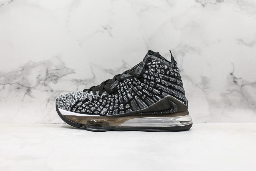 Кроссовки Nike LeBron 17 Black White