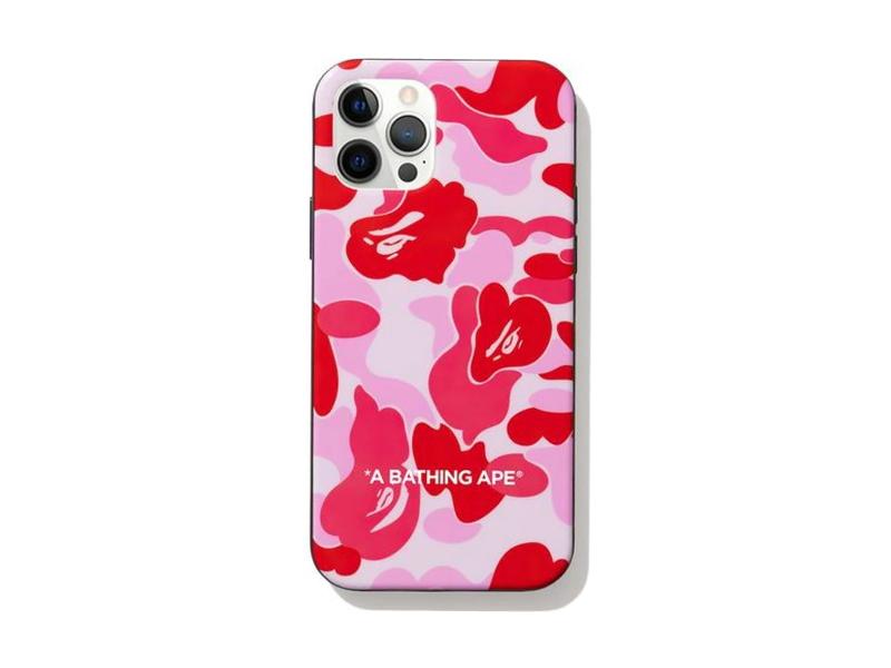 Защитный чехол BAPE ABC Camo iPhone 12 Pro Case Pink