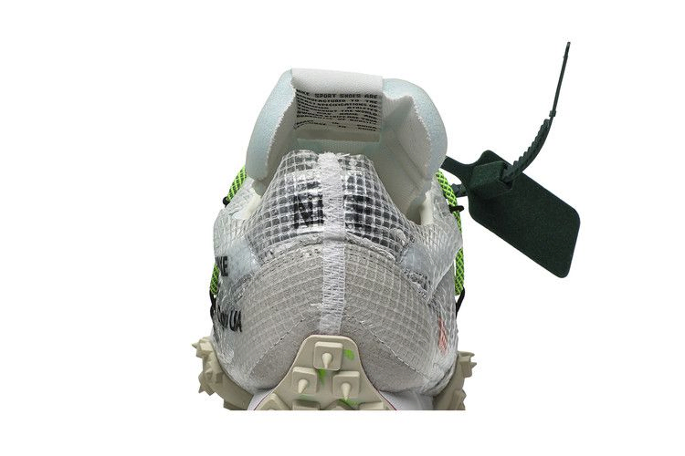 Кроссовки Off-White x Nike Wmns Waffle Racer 'Electric Green'