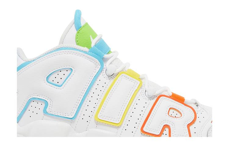 Кроссовки Nike Air More Uptempo GS 'White Rainbow'