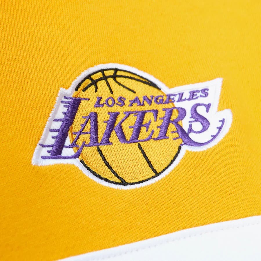 Худи Mitchell & Ness Black Los Angeles Lakers Head Coach Pullover Hoodie