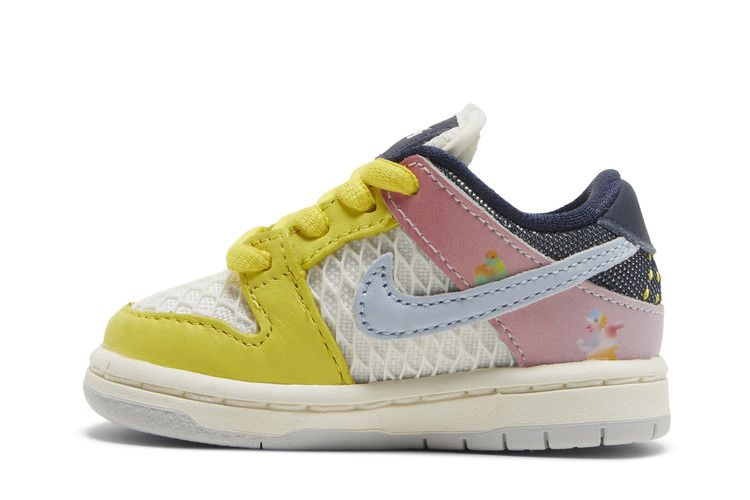 Кроссовки Xavier Schipani x Nike Dunk Low SB TD 'Be True - Trans Joy'