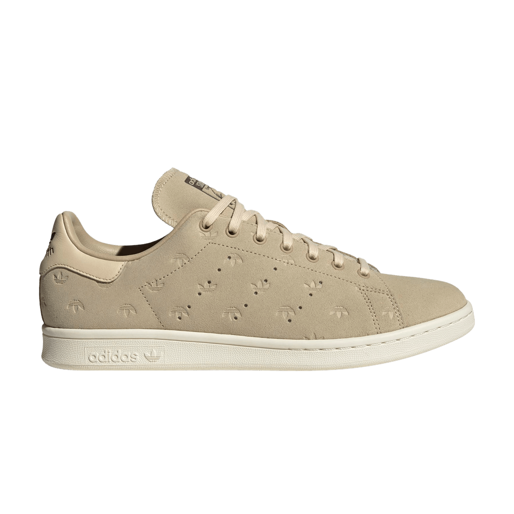 Кроссовки Adidas Stan Smith 'Allover Debossed Trefoils - Savanna'