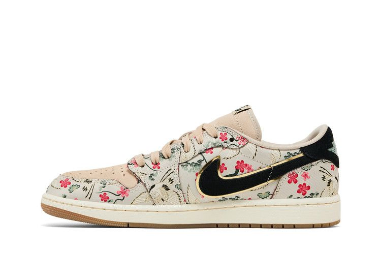 Кроссовки Rui Hachimura x Air Jordan 1 Retro Low OG 'Cranes'