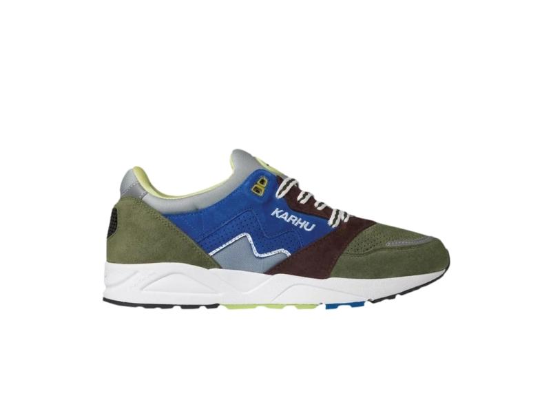 Кроссовки Karhu Aria 95 Capulet Olive Strong Blue