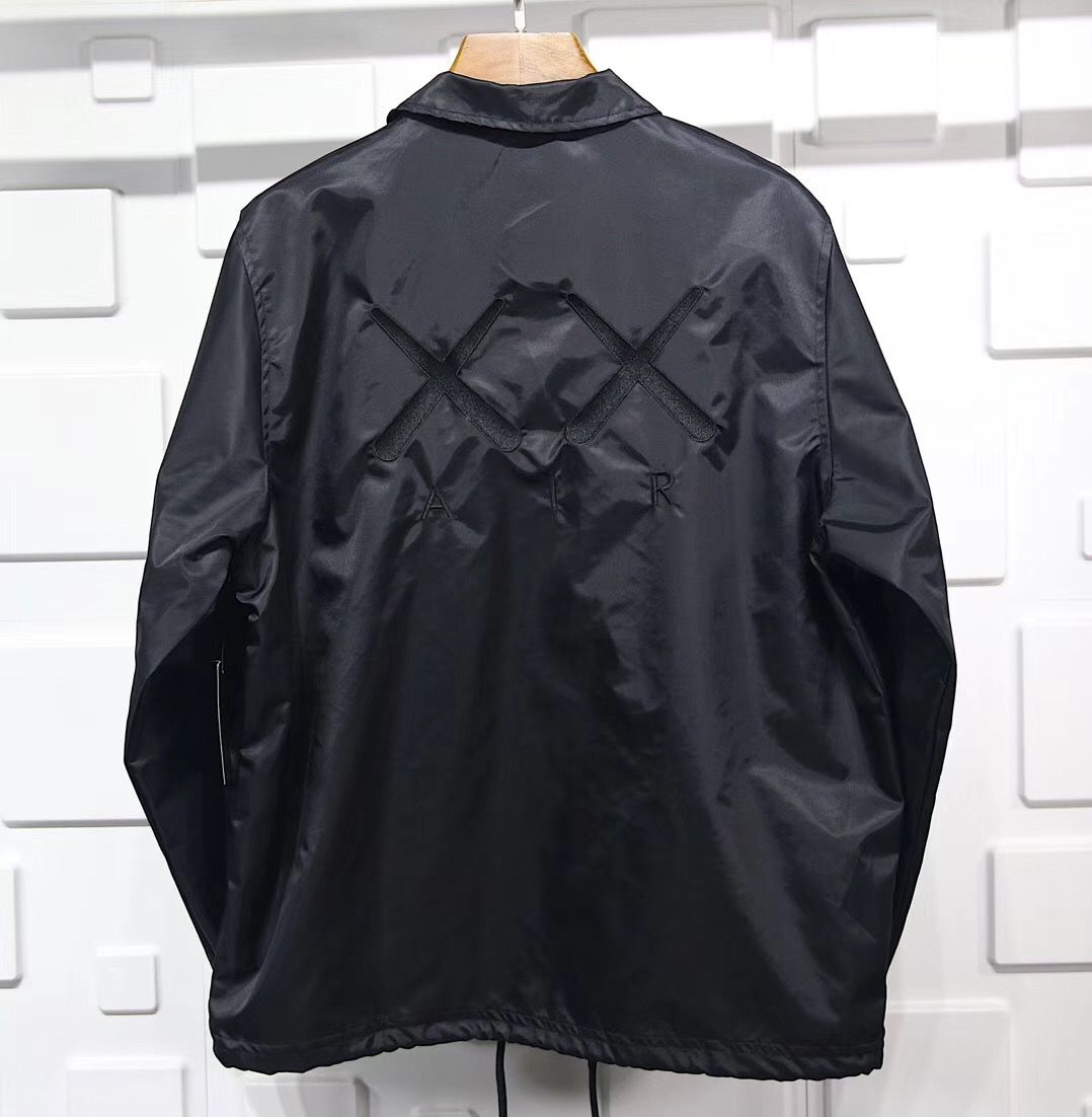 KAWS-x-Jordan-Satin-Coaches-Jacket-Black-2