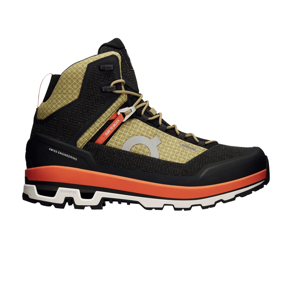 ON Wmns Cloudalpine Waterproof 'Safari Black'