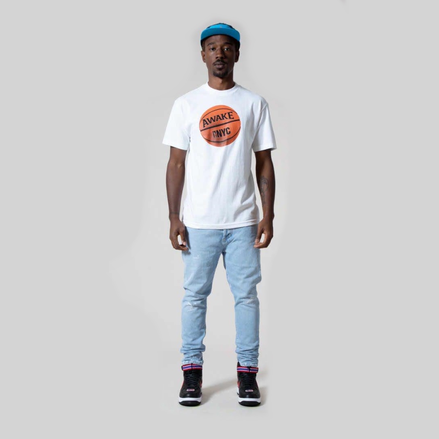 Футболка Awake Hoop Tee White