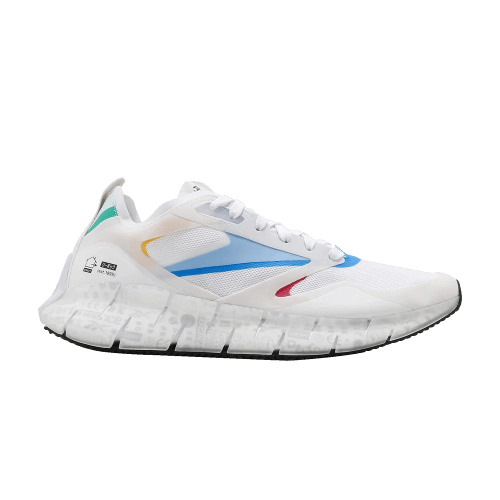 Кроссовки BlackEyePatch x Reebok Zig Kinetica Horizon 'White'