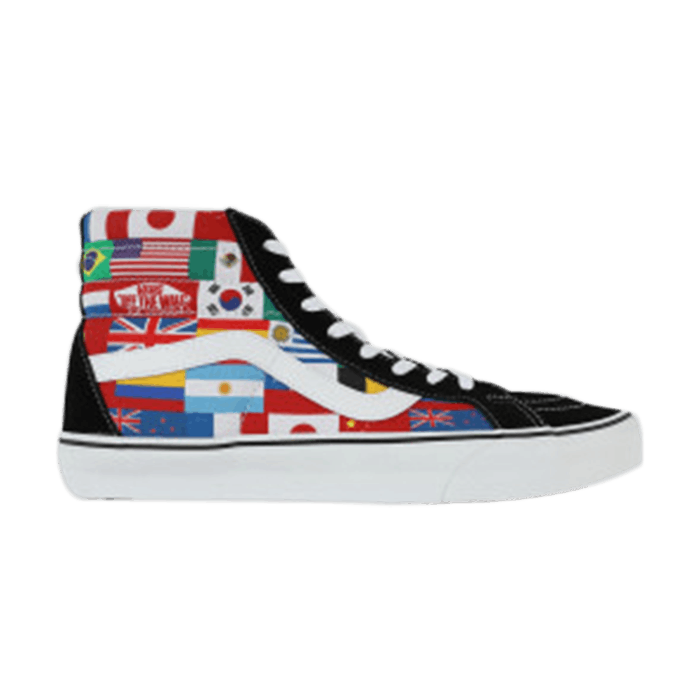 Кроссовки Vans Sk8-Hi Reissue 'International Flags'