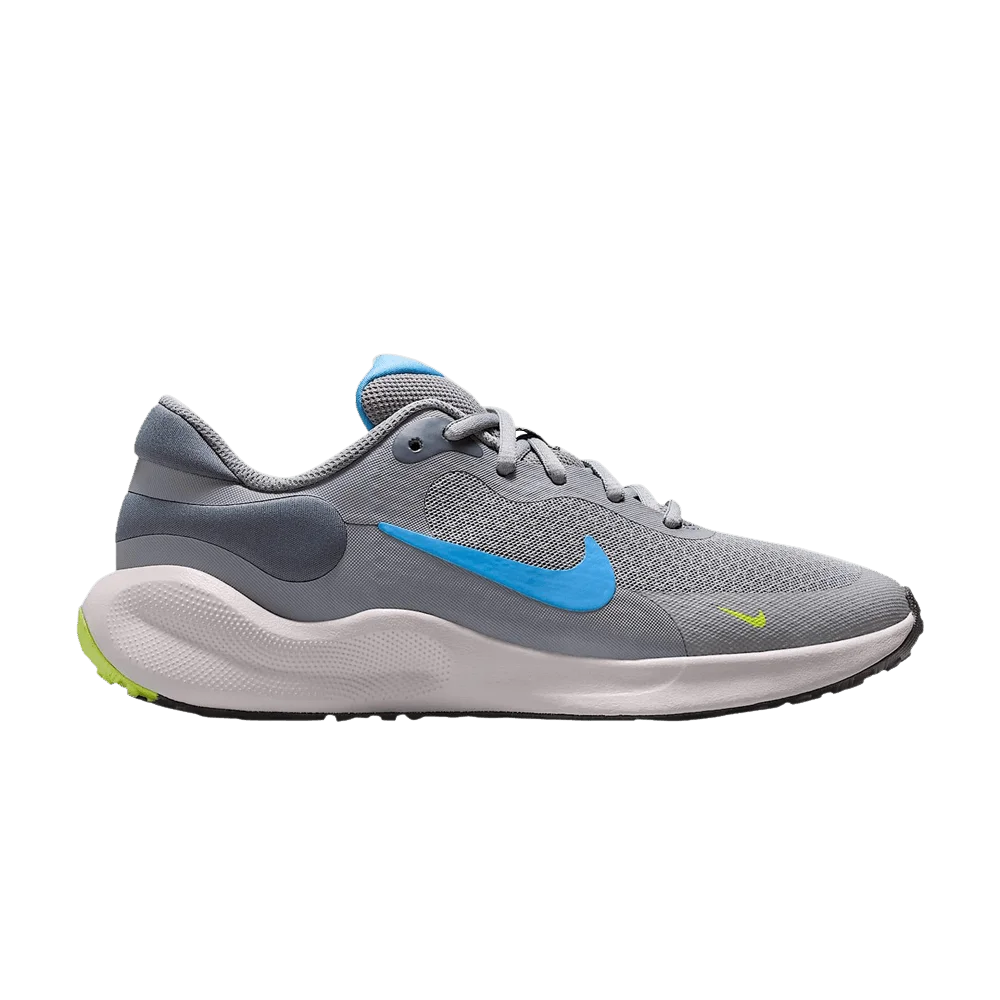 Krossovki-Nike-Revolution-7-GS-Cement-Grey-University-Blue