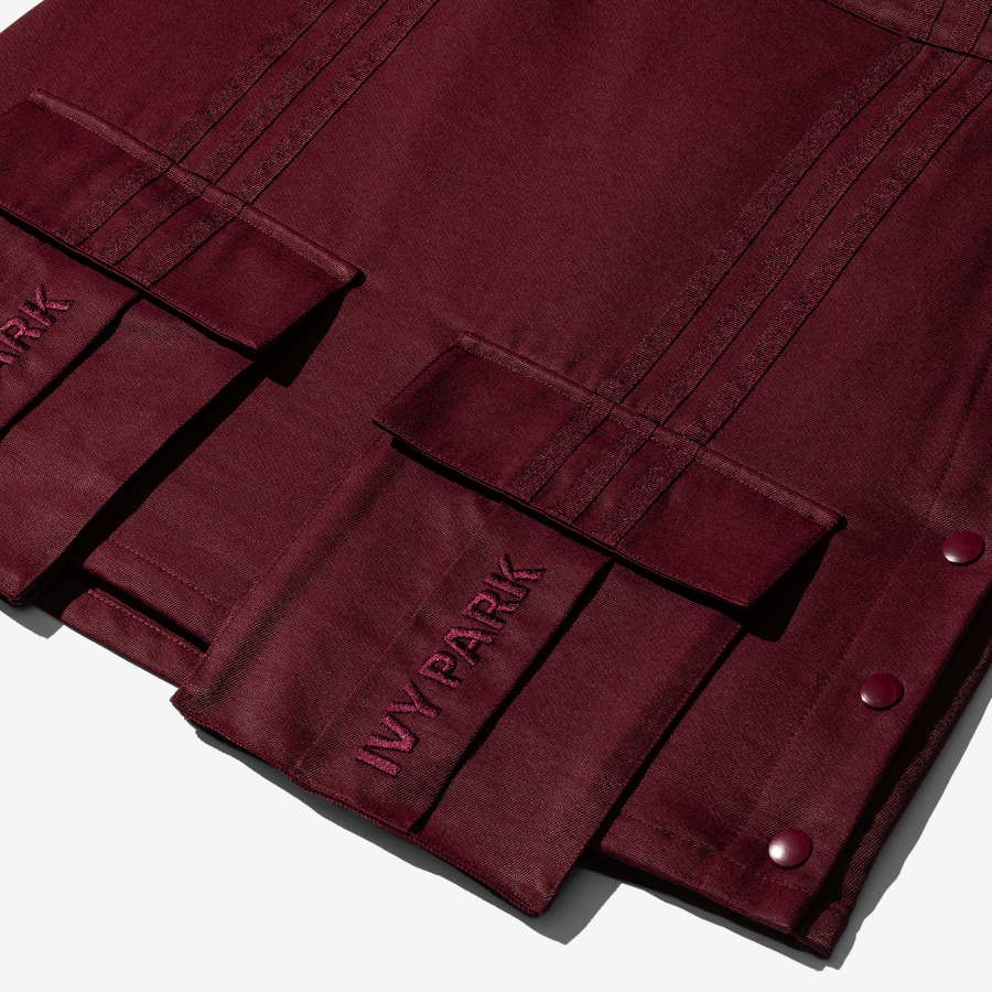 Юбка adidas Ivy Park Skirt Maroon