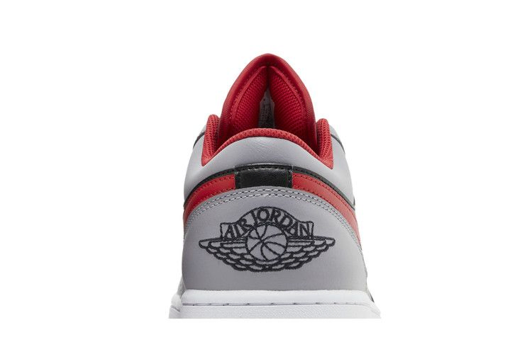Кроссовки Air Jordan 1 Low 'Cement Fire Red'