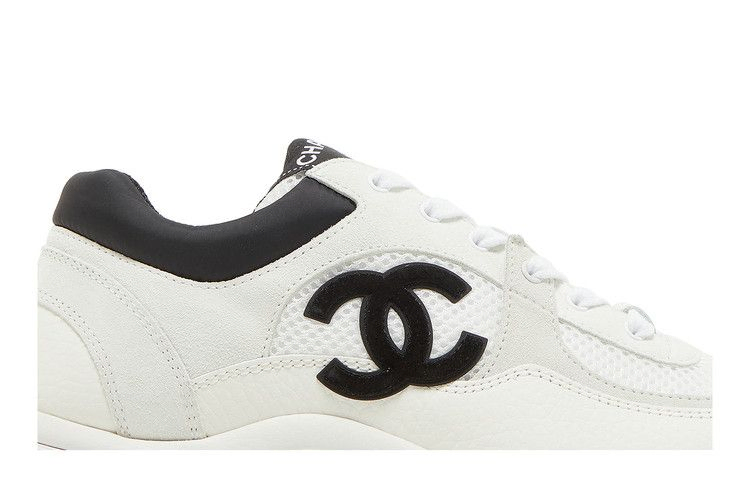 Кроссовки Chanel Wmns CC Logo Sneaker 'White Black'