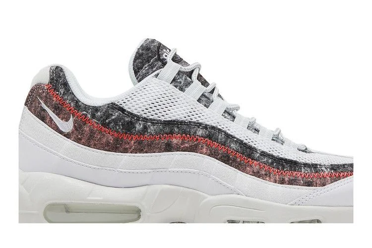 Кроссовки Nike Air Max 95 M2Z2 'Recycled Wool Pack - White Bright Crimson'