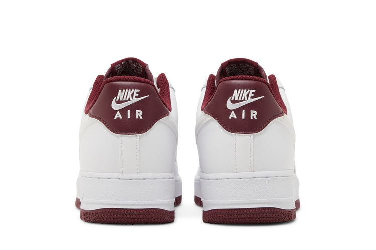 Кроссовки Nike Air Force 1 '07 'White Dark Beetroot'