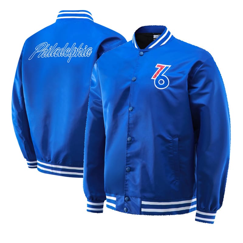 Бомбер DPOY Philadelphia 76ers Logo Bomber