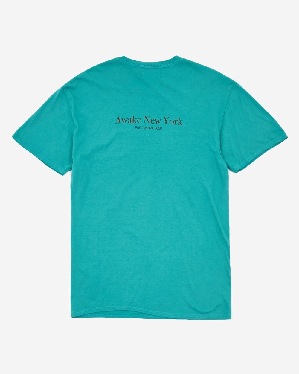 Футболка Awake Classic Outline Logo T-shirt Teal