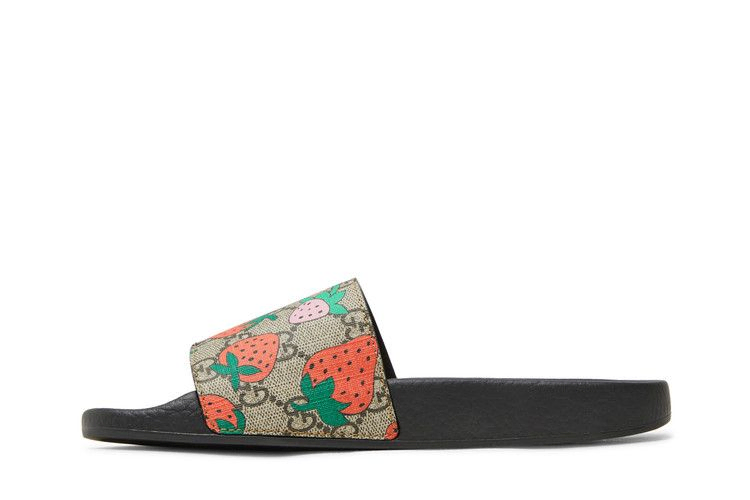 Кроссовки Gucci Wmns Slide 'Strawberry'