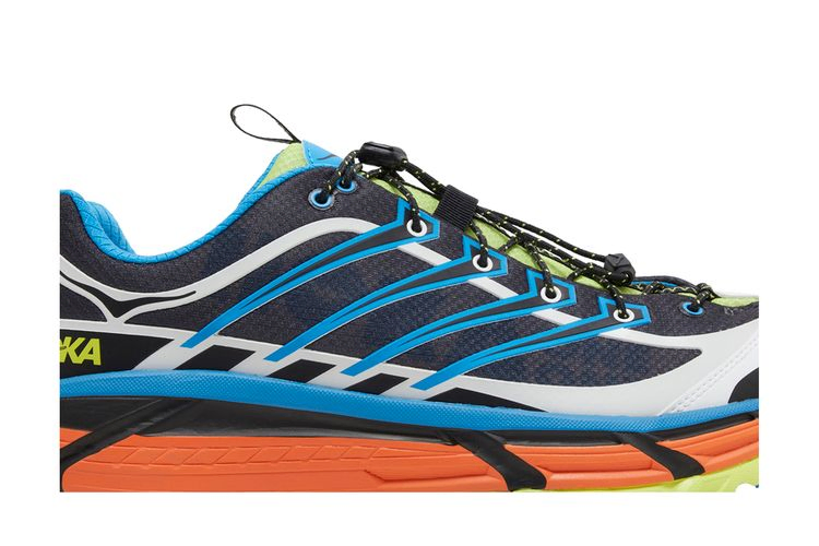 Кроссовки HOKA Mafate Three2 'Black Diva Blue Orange'