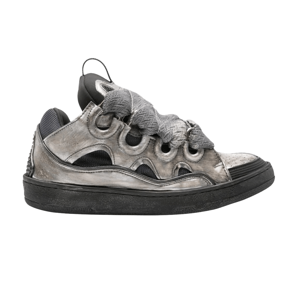 Кроссовки Lanvin Curb Sneakers 'Vintage Silver Black'