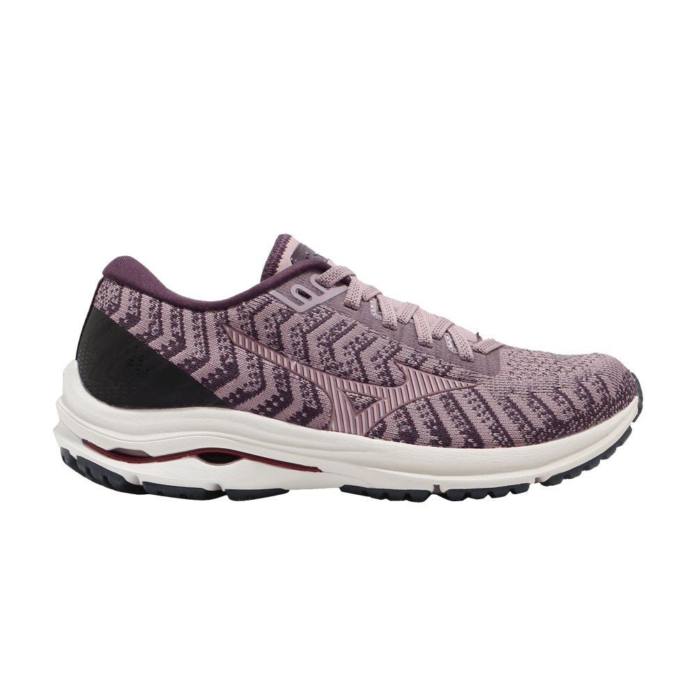 Кроссовки Mizuno Wmns Wave Rider 24 Waveknit 'Purple Pink'