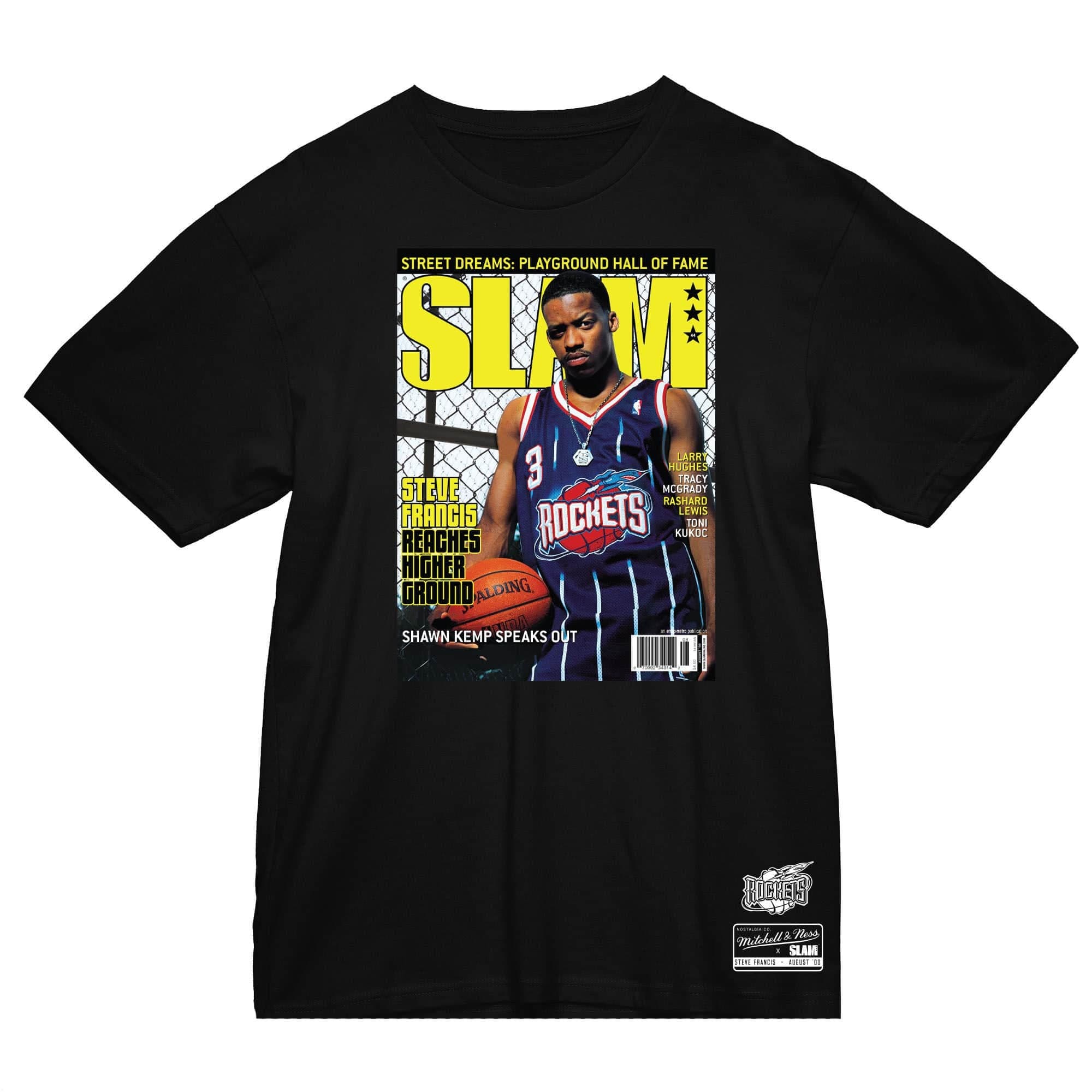 Футболка Mitchell & Ness Slam Cover Houston Rockets Steve Francis T-Shirt